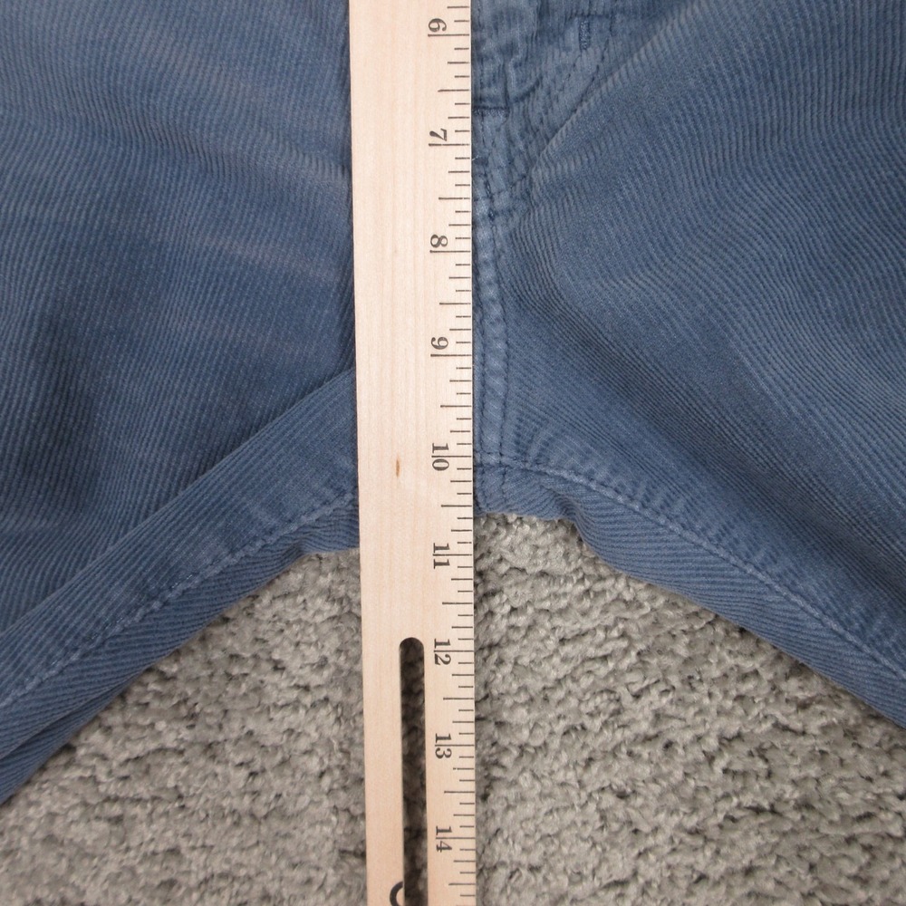 AG Adriano Goldschmied Pants Mens 34x29 Blue Corduroy The Matchbox Slim Straight - Picture 5 of 12